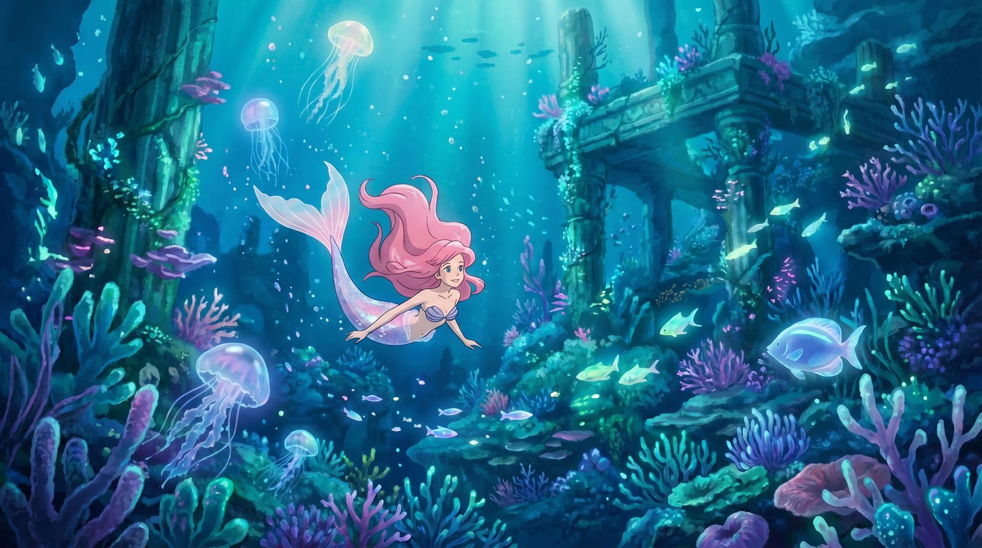 蘑菇视频动漫短片-深海冒险